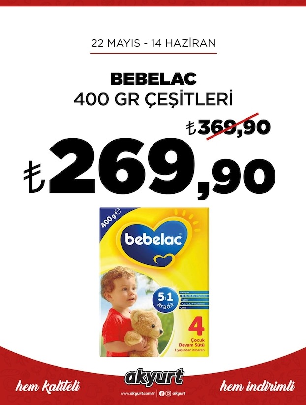 Bebelac 400 Gr Çeşitleri