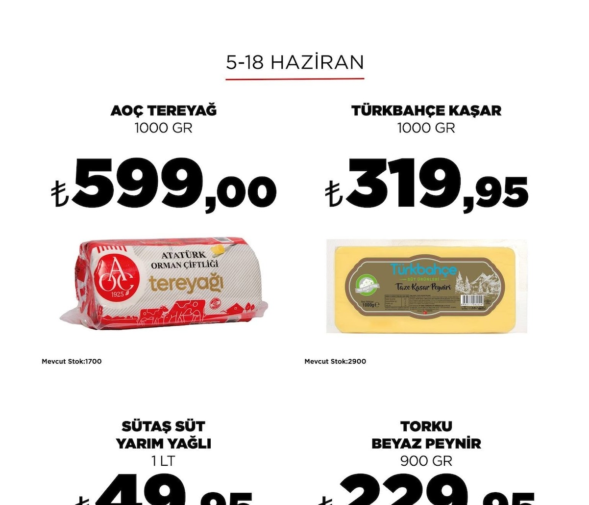 Aoc Tereyağı 1000 Gr