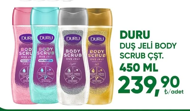 Duru Duş Jeli̇ Body Scrub Çşt. 450 Ml