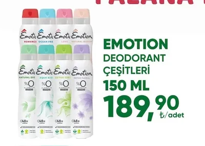 Emotion Deodorant Çeşi̇Tleri̇ 150 Ml