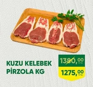 Kuzu Kelebek Pirzola Kg