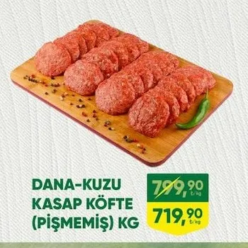 Dana-Kuzu Kasap Köfte (Pişmemiş) Kg