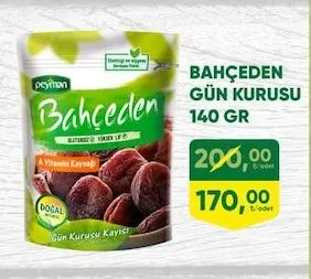 Bahçeden Gün Kurusu 140 Gr