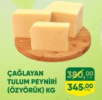 Çağlayan Tulum Peyniri (Özyörük) Kg