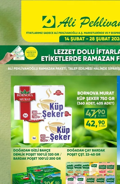 Bornova Murat Küp Şeker 750 Gr (360 Adet, 405 Adet)