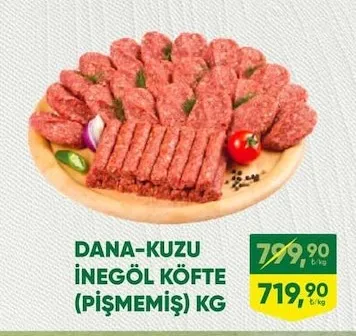 Dana-Kuzu Inegöl Köfte (Pişmemiş) Kg