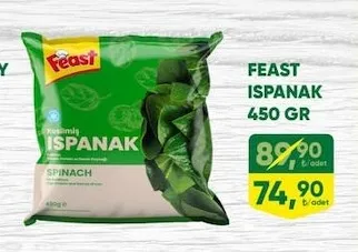 Feast Ispanak 450 Gr