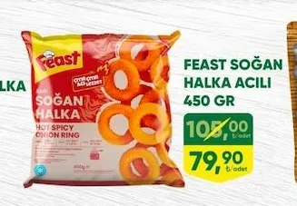 Feast Soğan Halka Acılı 450 Gr