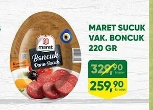 Maret Sucuk Vak. Boncuk 220 Gr