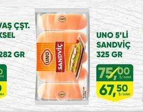 Uno 5'Li Sandviç 325 Gr
