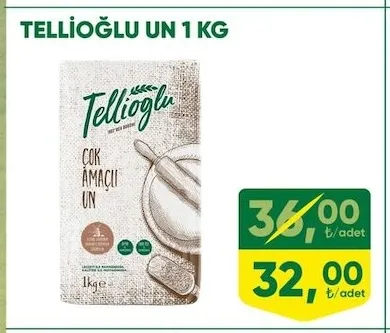 Tellioğlu Un 1 Kg