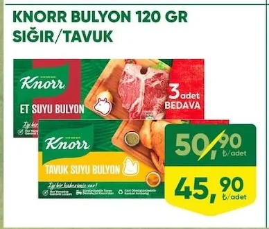 Knorr Bulyon 120 Gr Sığır/Tavuk