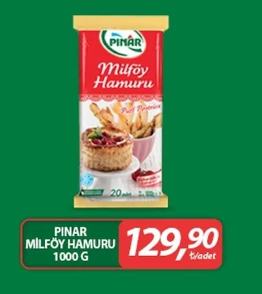 Pinar Mi̇Lföy Hamuru 1000 G