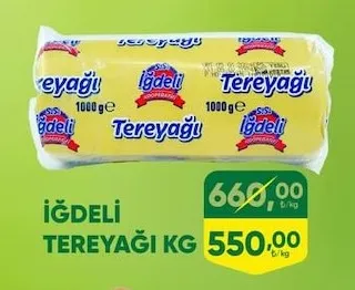 İğdeli Tereyağı Kg