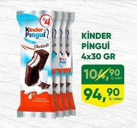 Kinder Pingui 4X30 Gr