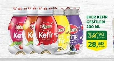 Eker Kefir Çeşitleri 200 Ml