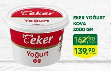 Eker Yoğurt Kova 2000 Gr