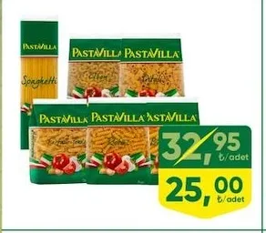 Pastavilla Makarna Çeşitleri