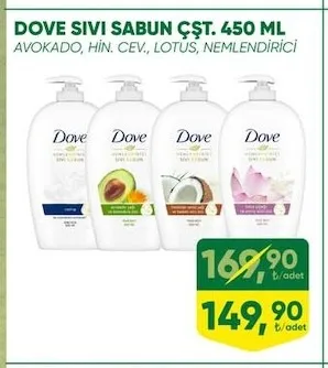 Dove Sıvı Sabun Çşt. 450 Ml