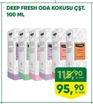 Deep Fresh Oda Kokusu Çşt. 100 Ml