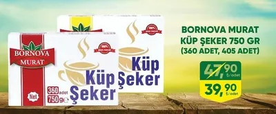 Bornova Murat Küp Şeker 750 Gr