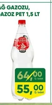 Efsane Uludağ Gazozu Pet 1,5 Lt