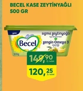 Becel Kase Zeytinyağlı 500 Gr