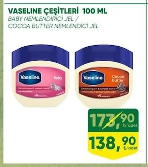 Vaseline Çeşitleri 100 Ml