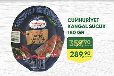 Cumhuriyet Kangal Sucuk 180 Gr