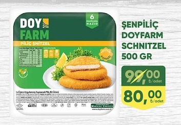 Şenpiliç Doyfarm Schnitzel 500 Gr