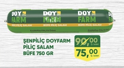 Şenpilic Doyfarm Piliç Salam Büfe 750 Gr