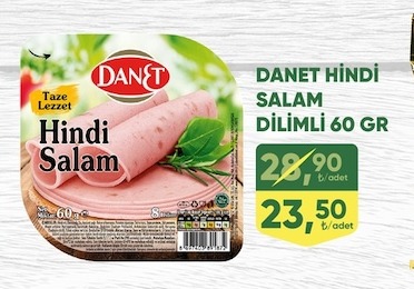 Danet Hindi Salam Dilimli 60 Gr