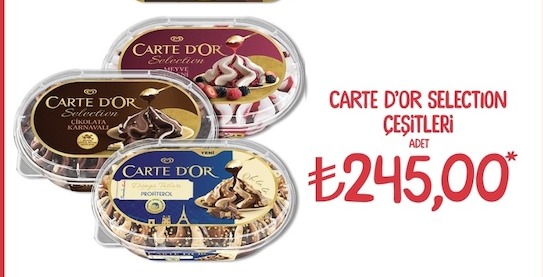 Carte D'Or Selection Çeşitleri