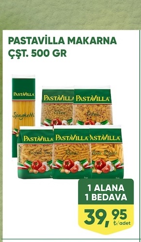 Pastavilla Makarna Çşt. 500 Gr