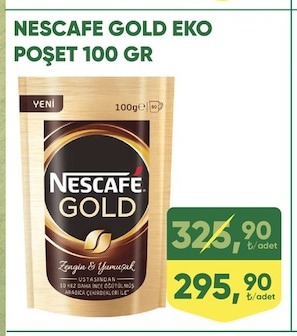 Nescafe Gold Eko Poşet 100 Gr