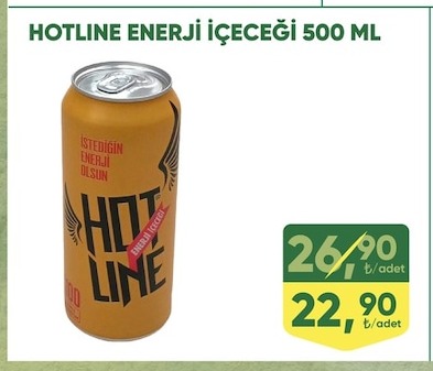 Hotline Enerji İçeceği 500 Ml