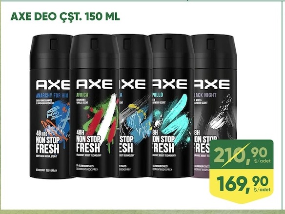 Axe Deo Çşt. 150 Ml