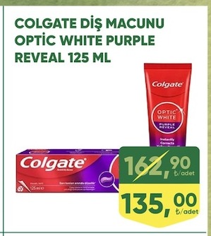 Colgate Diş Macunu Optic White Purple Reveal 125 Ml