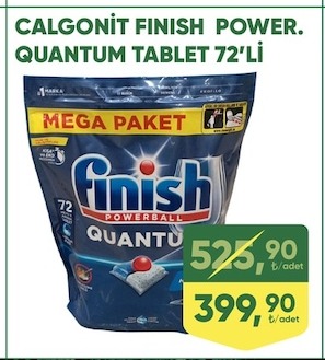 Calgonit Finish Power. Quantum Tablet 72'Li