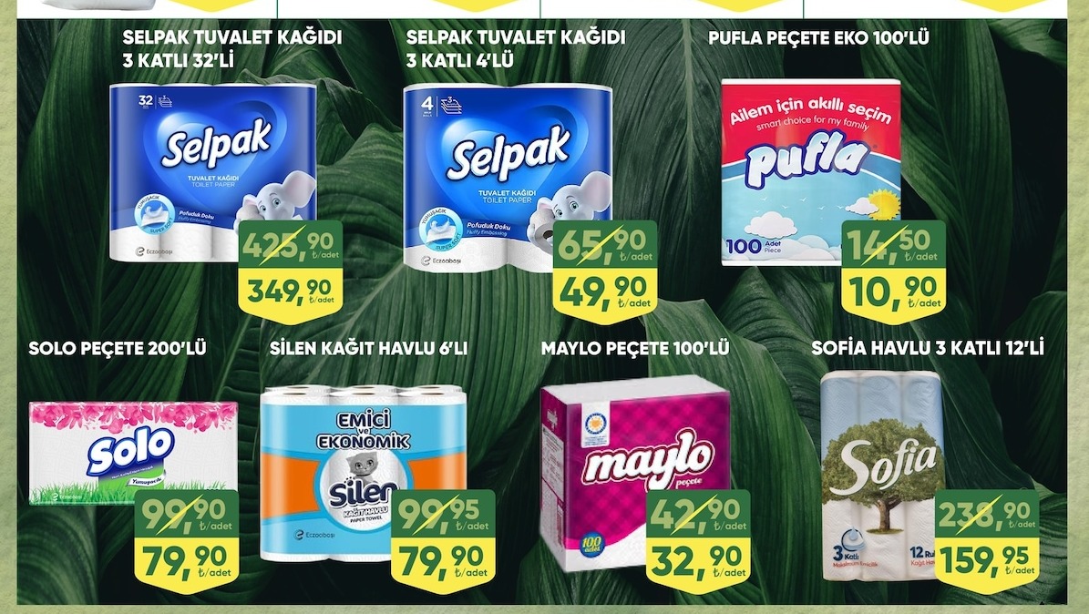 Selpak Tuvalet Kağıdı 3 Katlı 32'Li