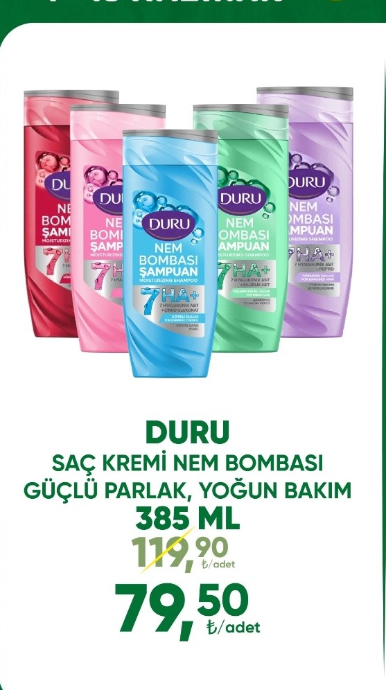 Duru Saç Kremi Nem Bombası 385 Ml