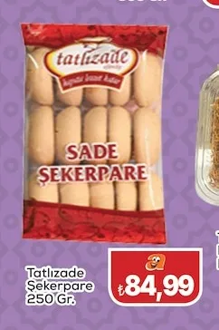 Tatlızade Şekerpare 250 Gr.