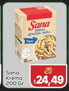 Sana Krema 200 Gr.