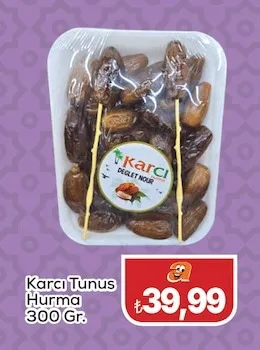 Karcı Tunus Hurma 300 Gr.