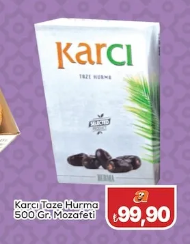 Karcı Taze Hurma 500 Gr. Mozafeti