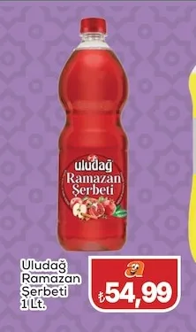 Uludağ Ramazan Şerbeti 1 Lt.