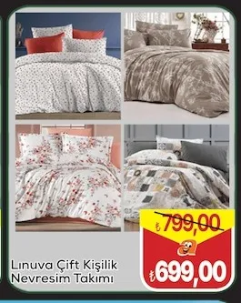 Lınuva Çift Kişilik Nevresim Takımı