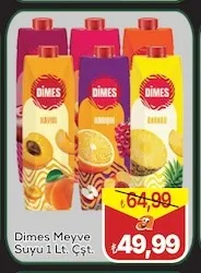 Dimes Meyve Suyu 1 Lt. Çst.