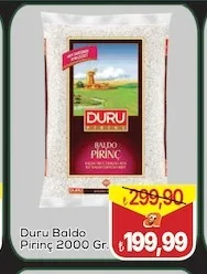 Duru Baldo Pirinç 2000 Gr.