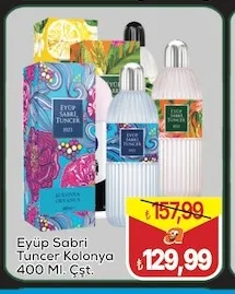 Eyüp Sabri Tuncer Kolonya 400 Ml. Çşt.